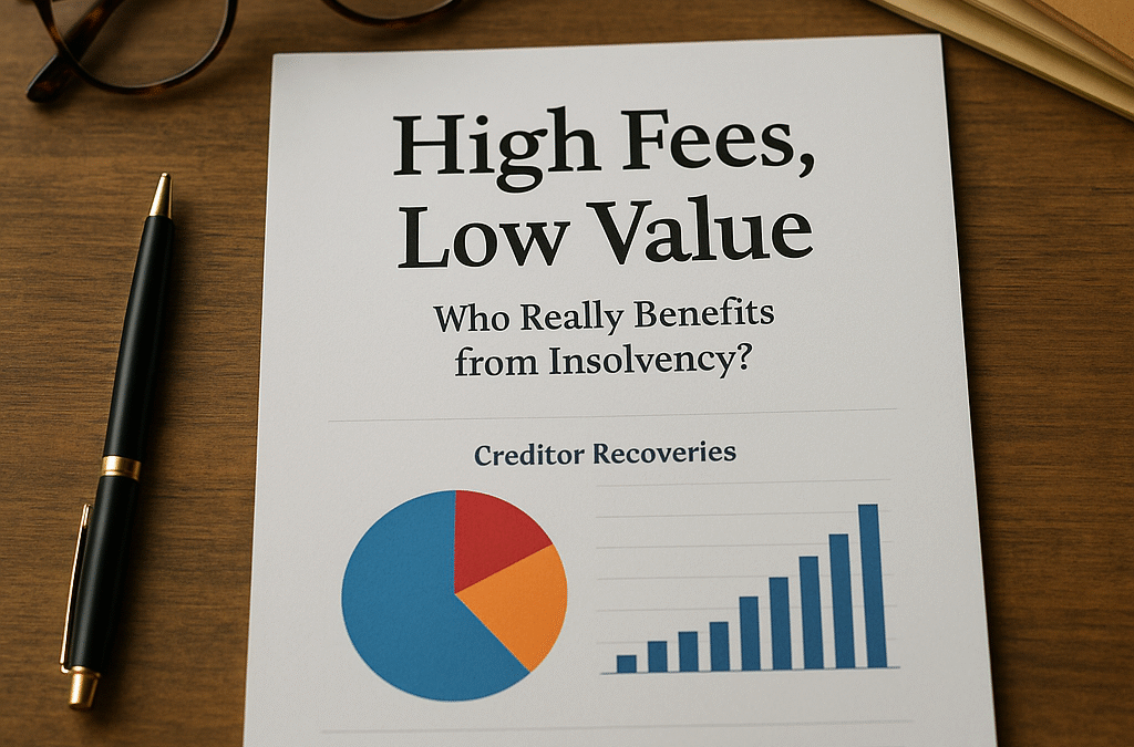 High Fees, Low Value: Who Really Benefits from Insolvency?