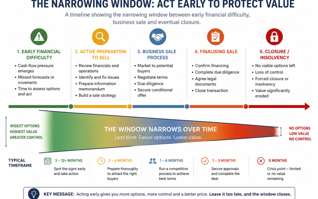 Selling a Business Under Pressure… What Directors Must Prepare Before Time Runs Out